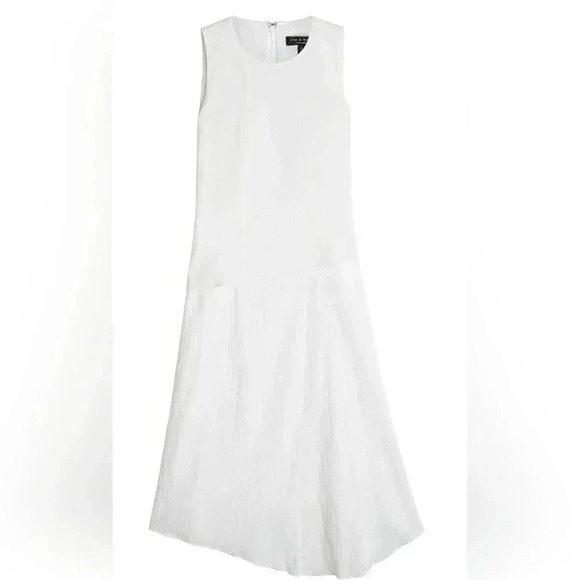 Rag & Bone  Fernay Handkerchief Hem Layer Asymmetrical Midi Dress - Picture 3 of 8